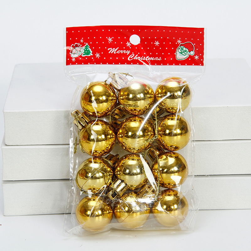 Candle Lighter - Boules de noël de 3cm, 12