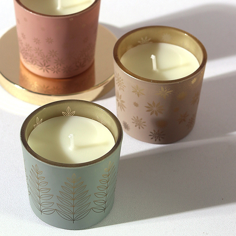 Paraffin Wax - Bougies en céramique colorées, parfum créatif