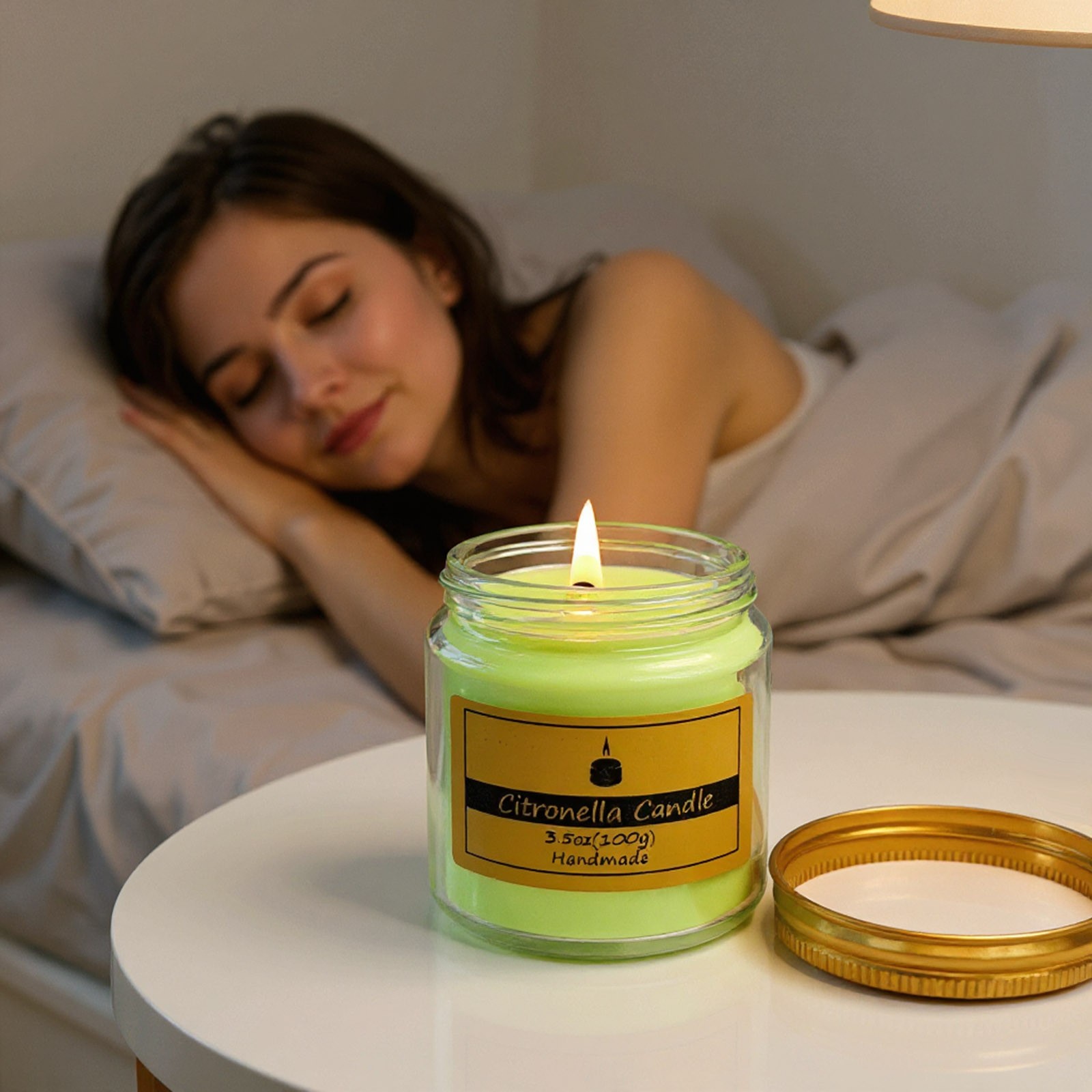 Soy Wax - Bougies parfumées chironomïdes d'été, cire végétale,