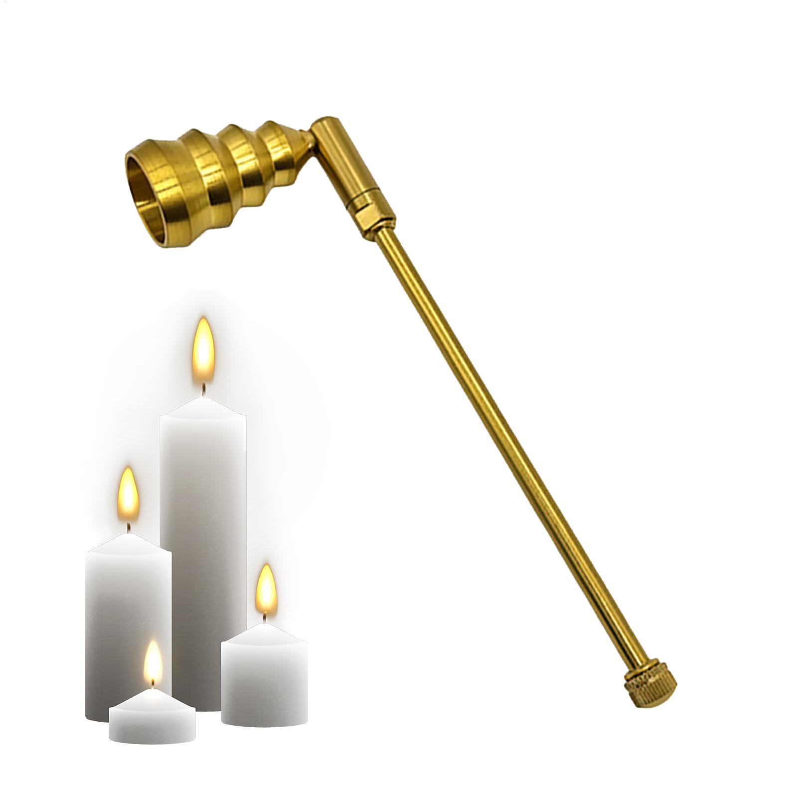 Candle Wick - Éteignoirs de bougies en métal avec