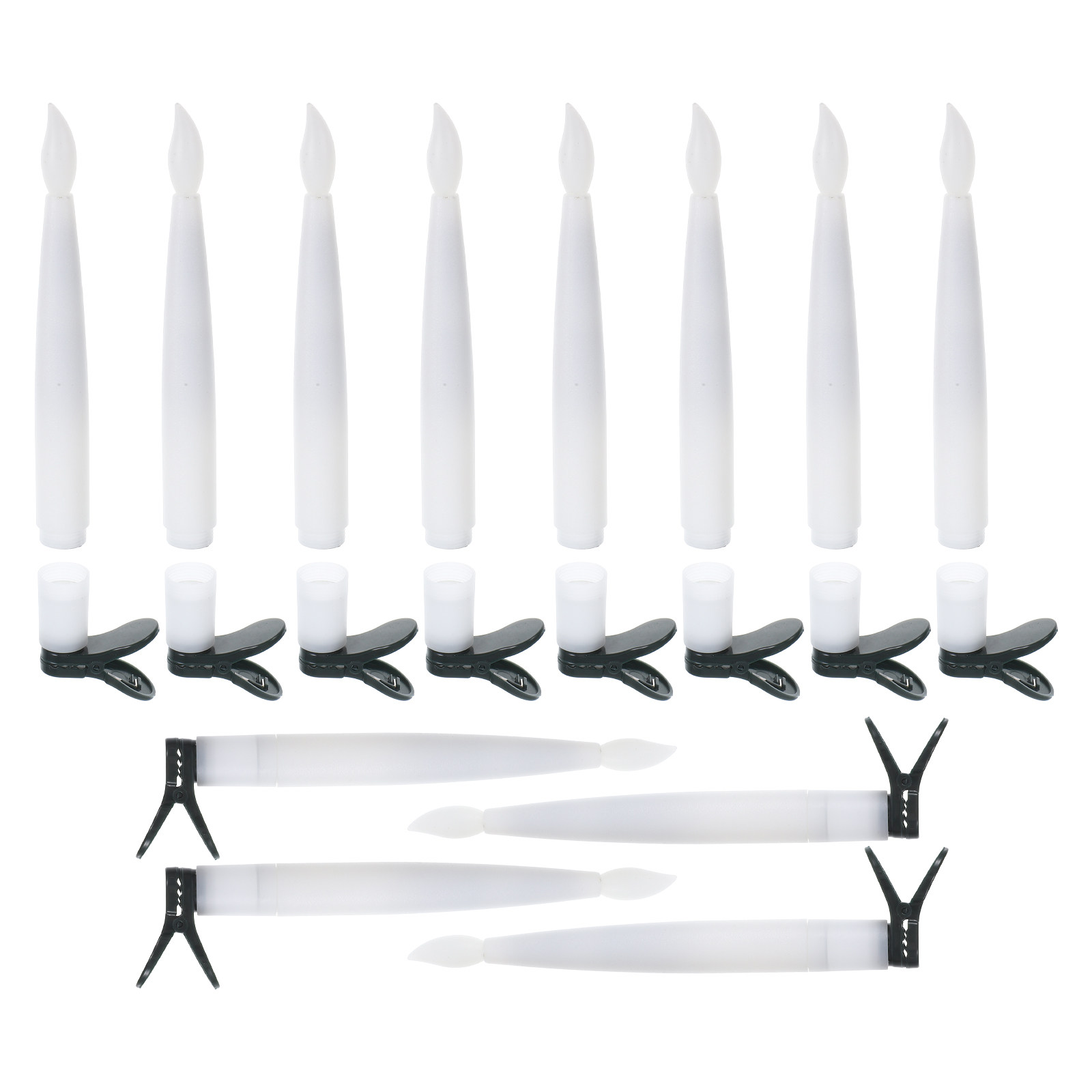 Paraffin Wax - 12 ensembles de bougies LED pour