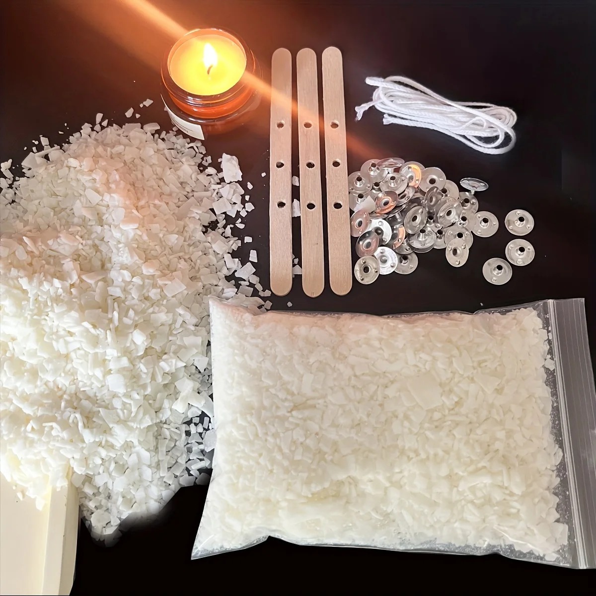 Candle Making Kit - Kits de fabrication de bougies 100G,