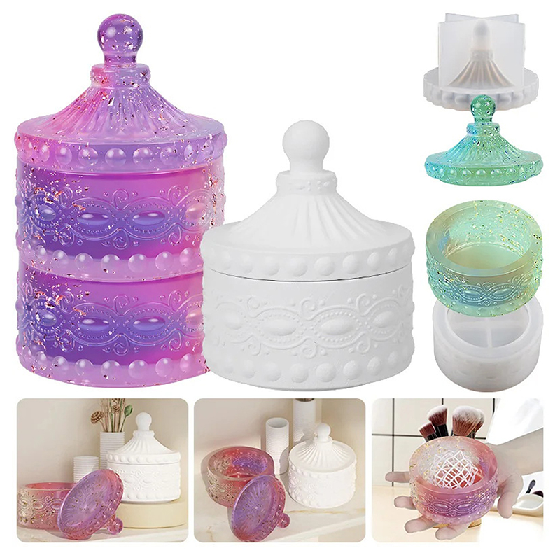 Candle Containers - 1 ensemble de moules en silicone