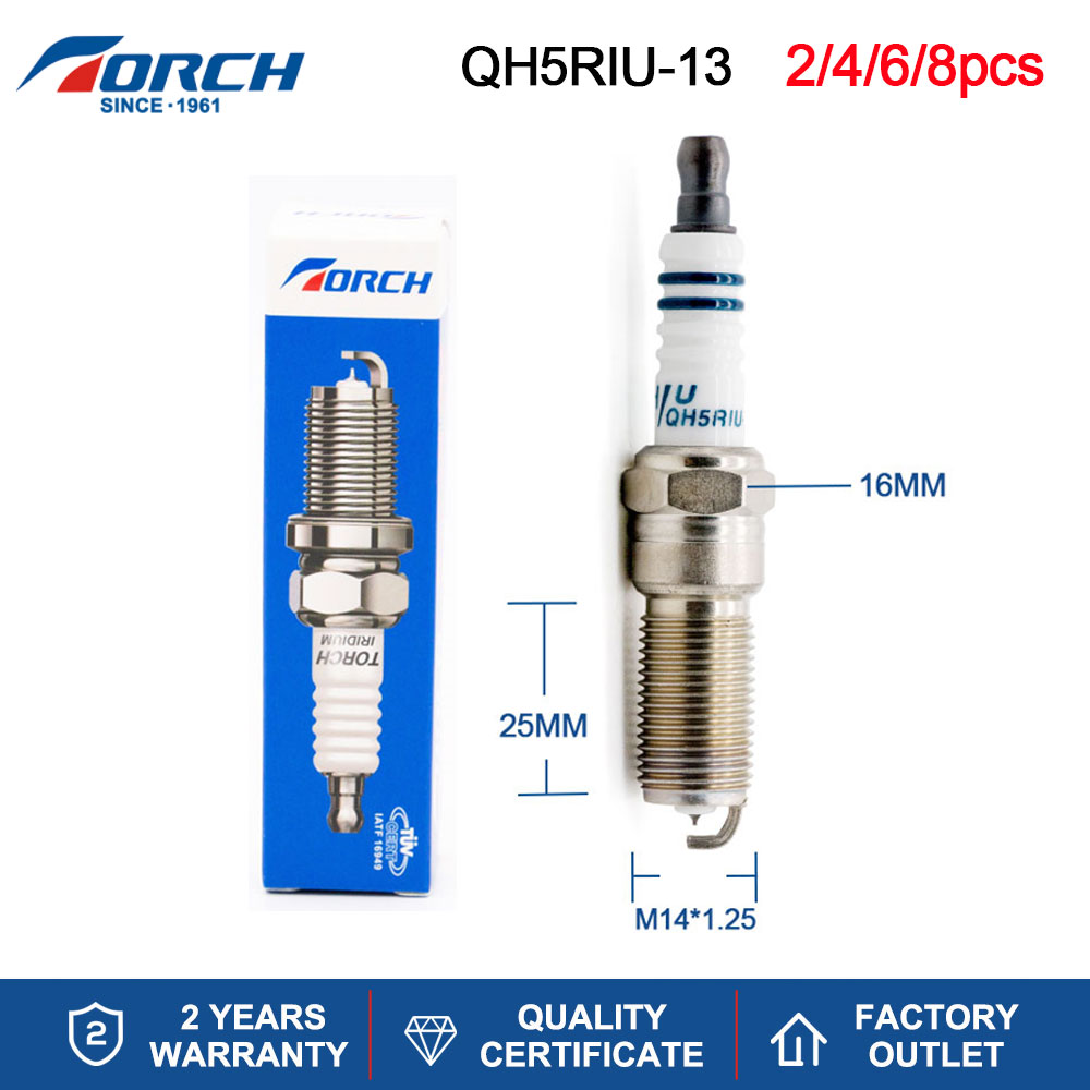 Candle Lighter - Bougies Iridium TORCH QH5RIU-13, bougie d'allumage