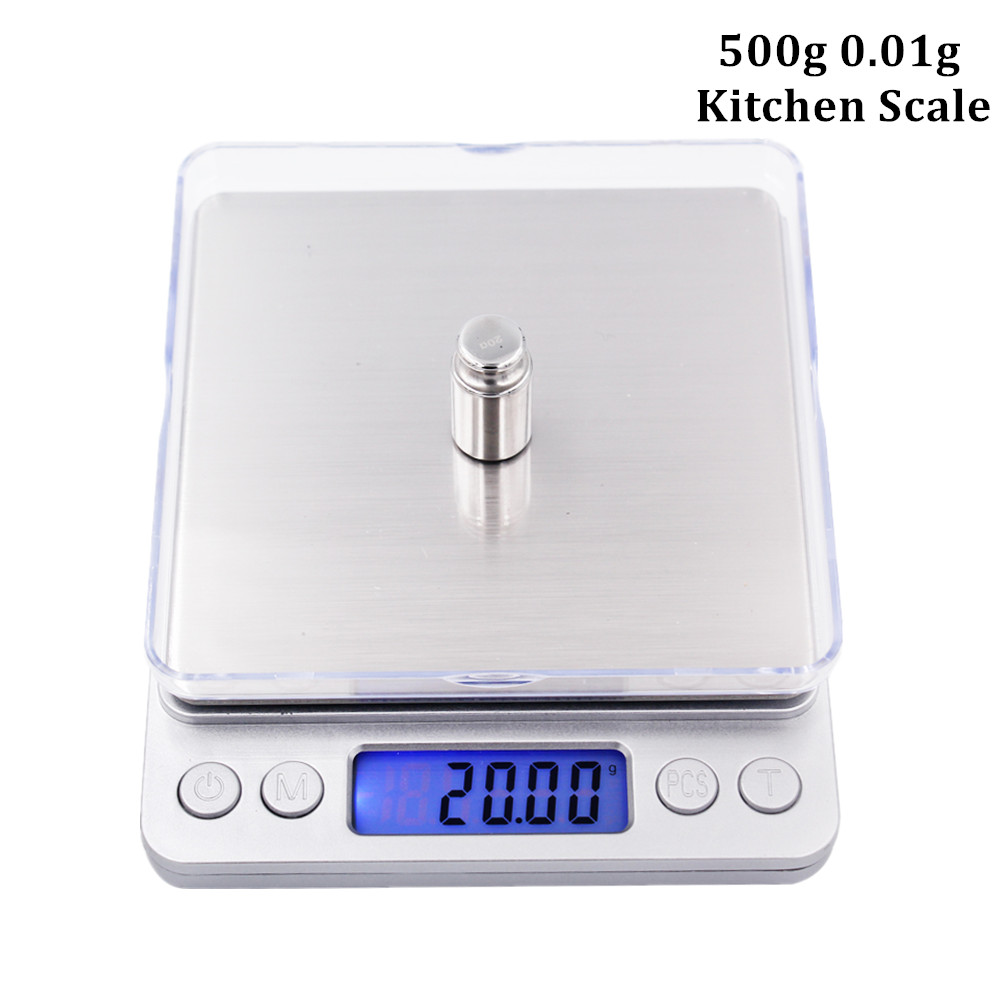 Candle Wax Scale - Balance de précision numérique LCD 500g/0.01g