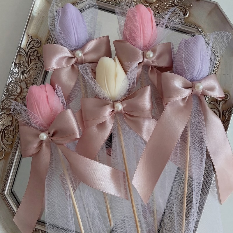 5 bougies parfumées à la tulip - Soy Wax avis et prix