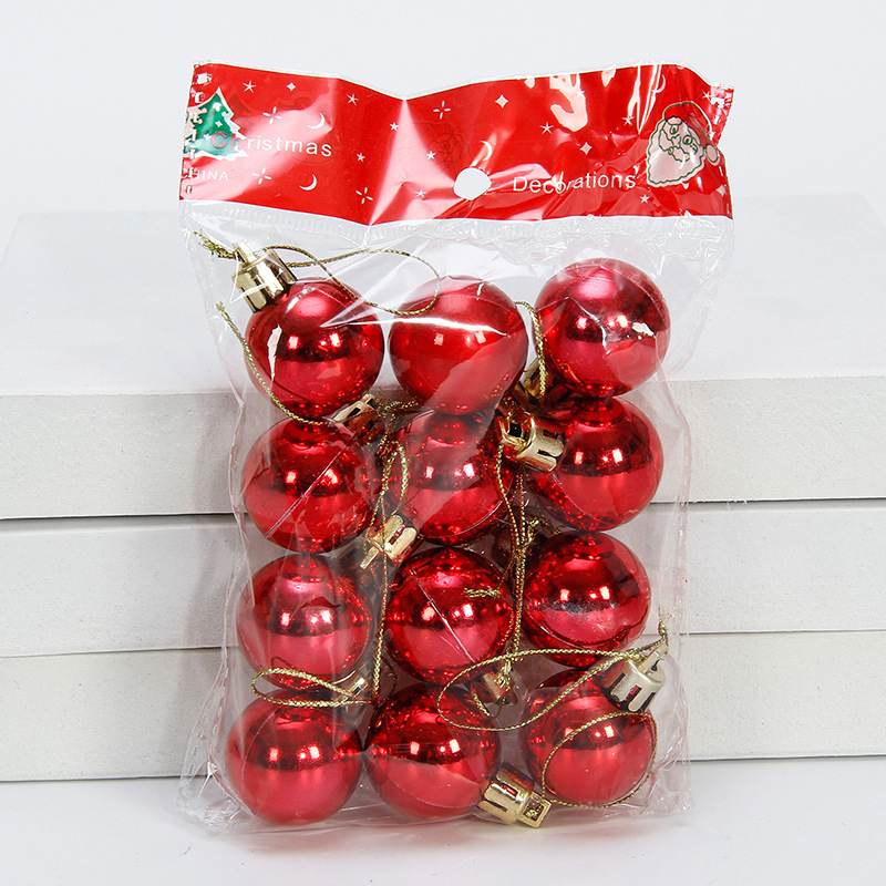 Boules de noël de 3cm, 12 pièc - Candle Lighter avis et prix