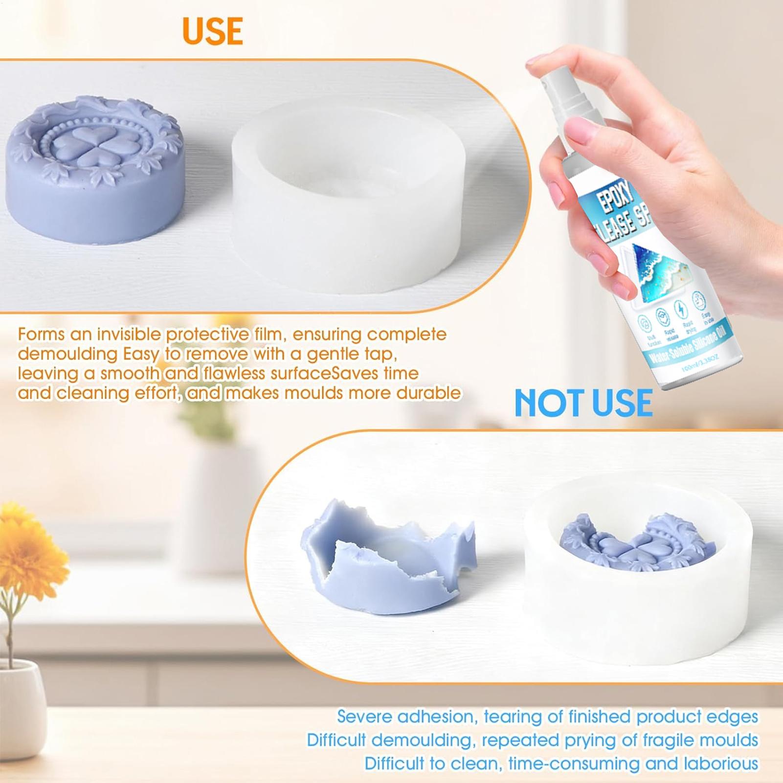 Spray de démoulage silicone, s - Candle Molds avis et prix