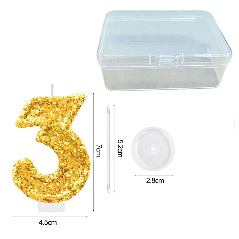 Bougie d'anniversaire numériqu - Paraffin Wax avis et prix