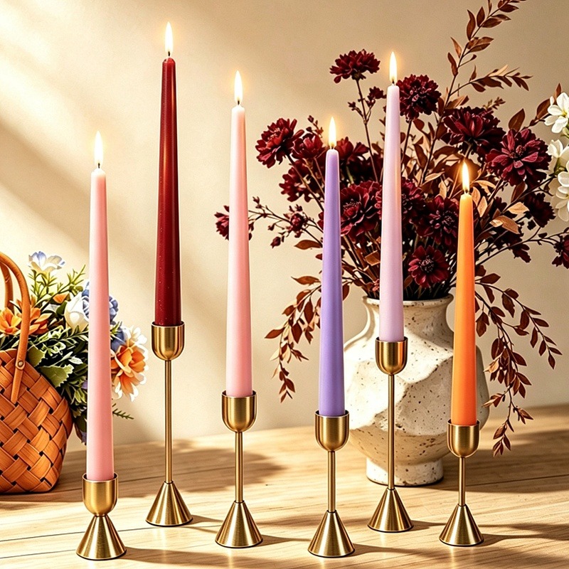 Bougies à tige longue de coule - Soy Wax avis et prix