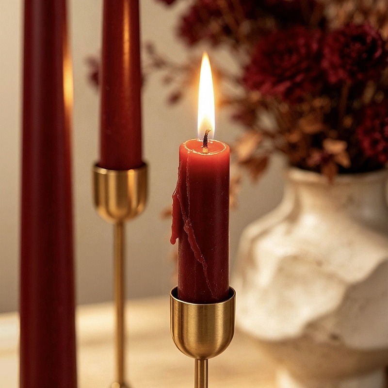 Bougies à tige longue de coule - Soy Wax avis et prix
