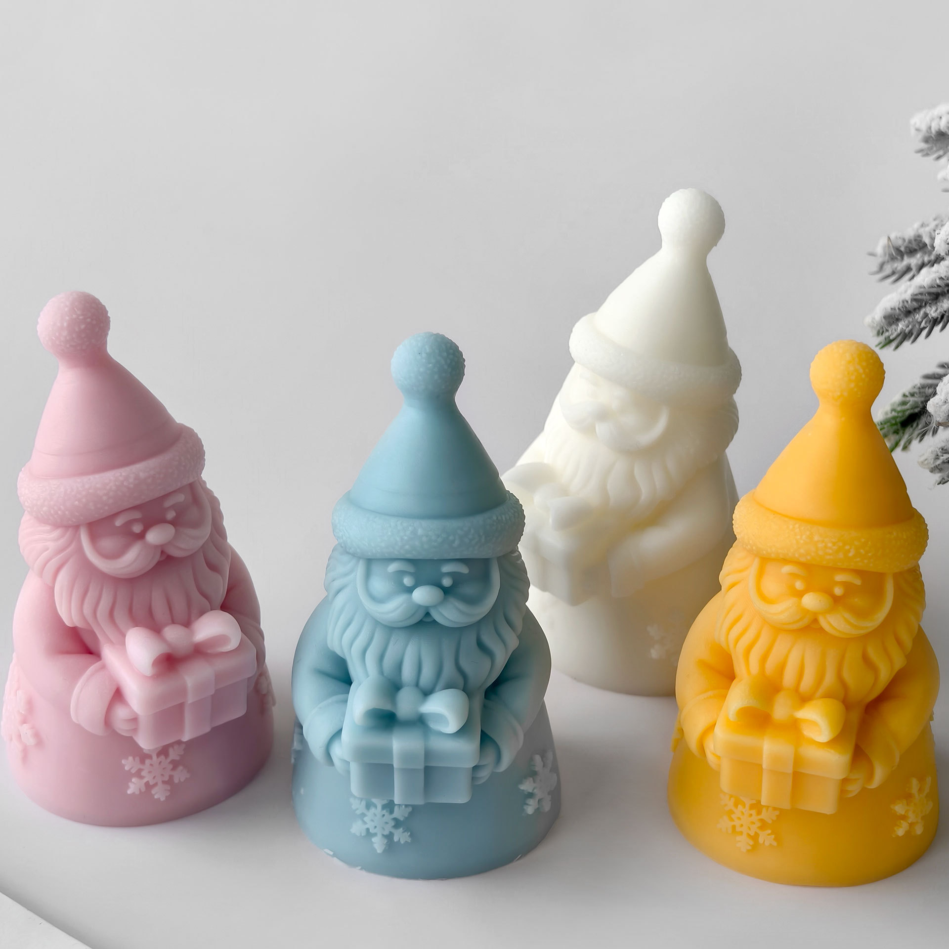 Boîte cadeau du père noël, mou - Candle Containers avis et prix