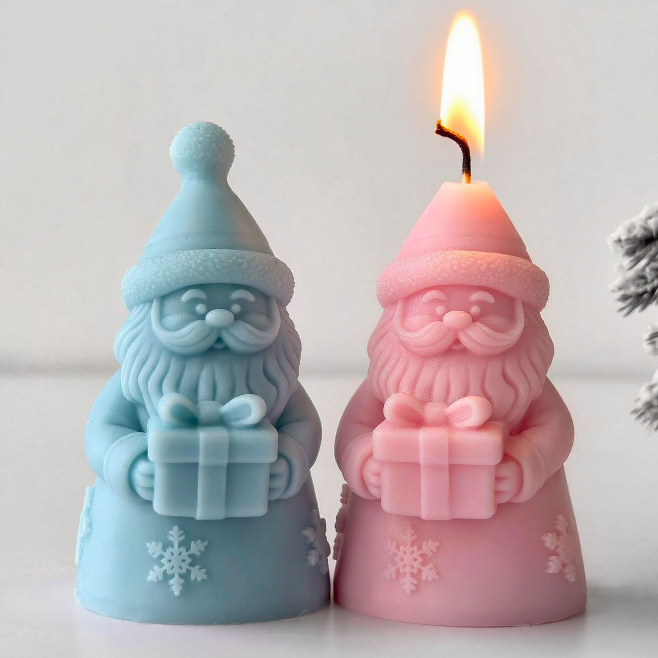 Boîte cadeau du père noël, mou - Candle Containers avis et prix