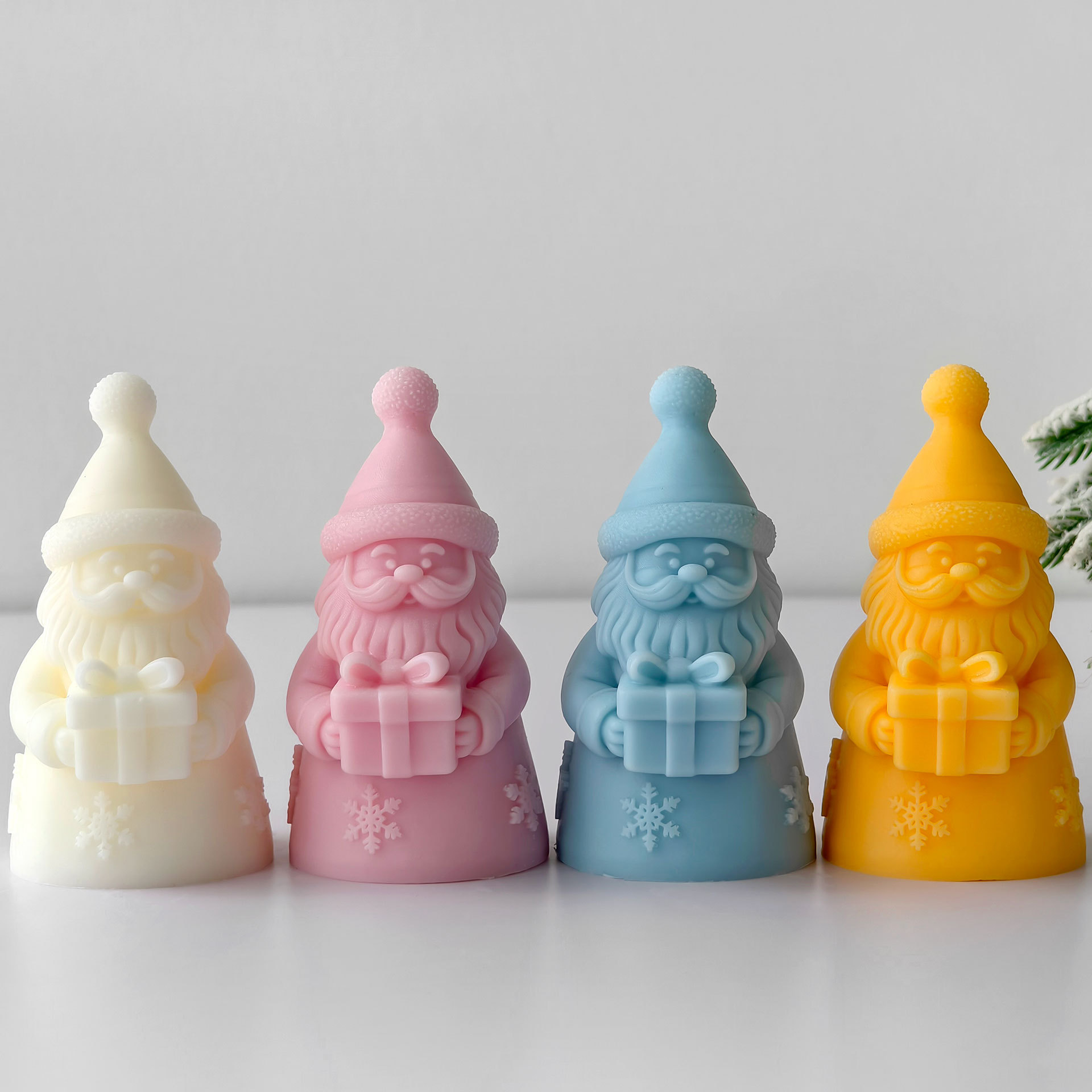 Boîte cadeau du père noël, mou - Candle Containers avis et prix