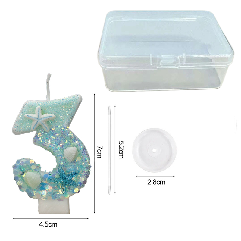 Bougies d'anniversaire numérot - Silk Candle avis et prix