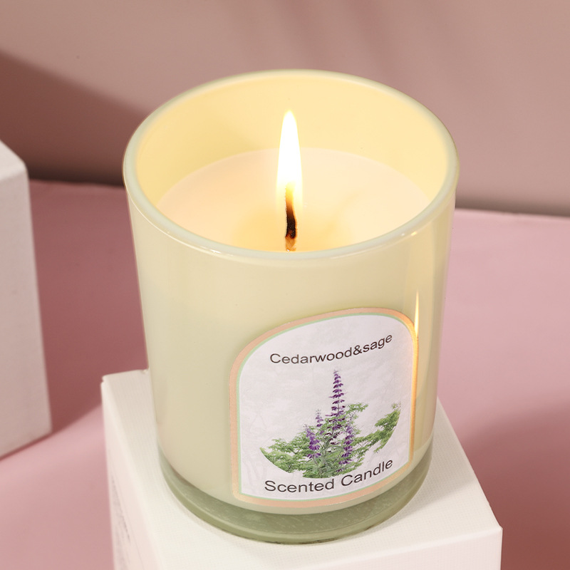 Bougie parfumée en verre color - Candle Fragrance avis et prix