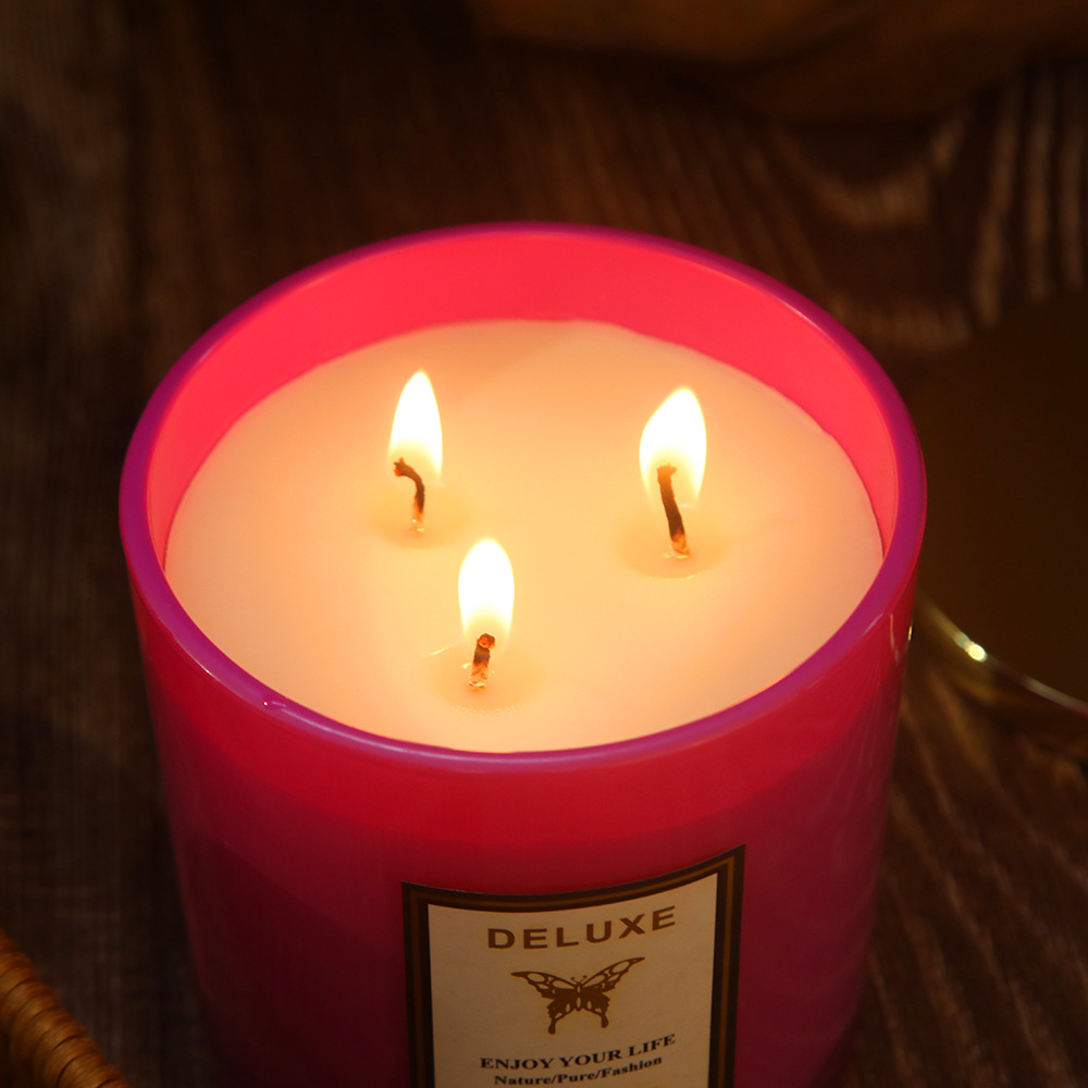 Bougie parfumée en verre avec  - Soy Wax avis et prix