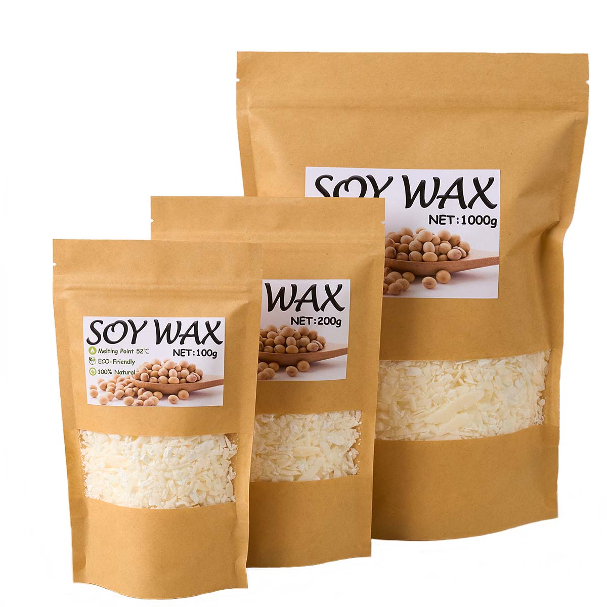Cire de soja blanche Pure de 1 - Candle Making Kit avis et prix
