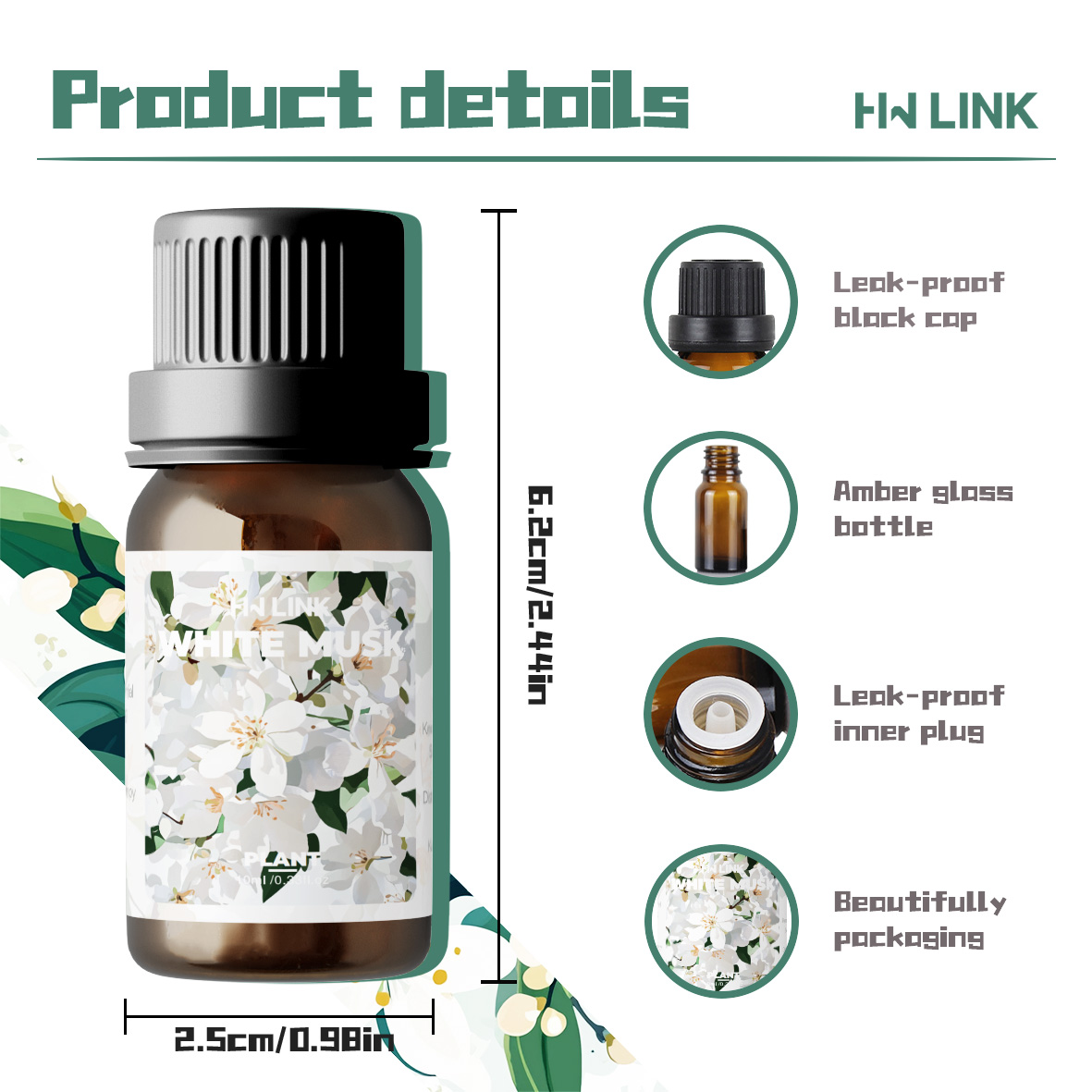 Huiles parfumées au musc blanc - Silk Candle avis et prix