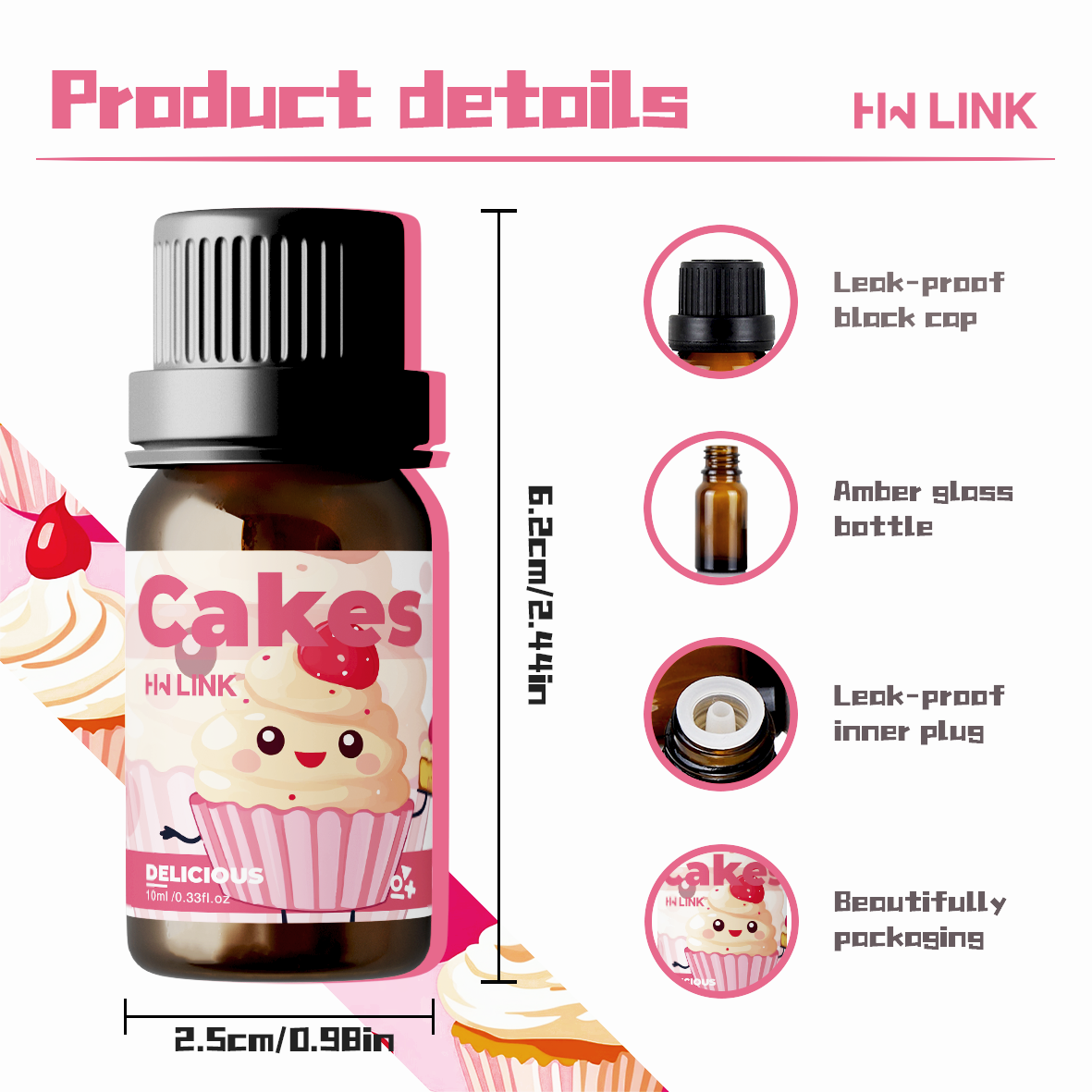 Huiles parfumées pour gâteaux  - Candle Fragrance avis et prix