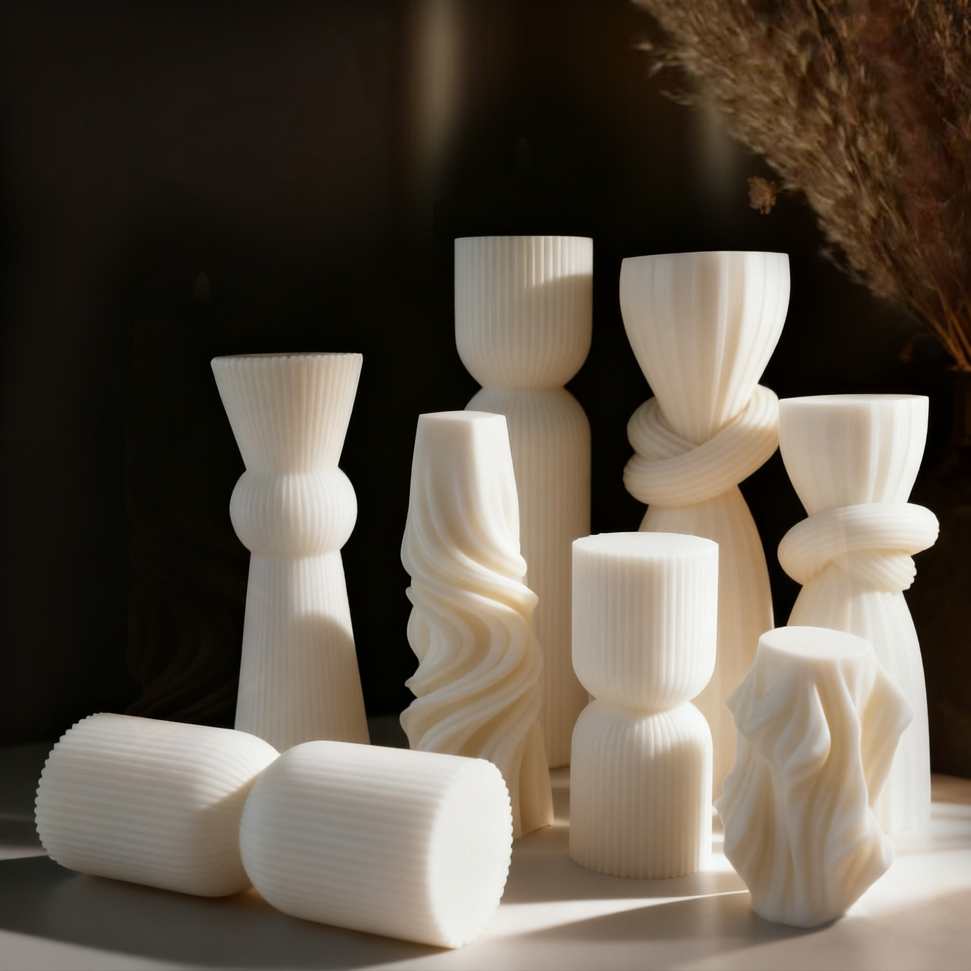 Bougie parfumée blanche minima - Candle Molds avis et prix