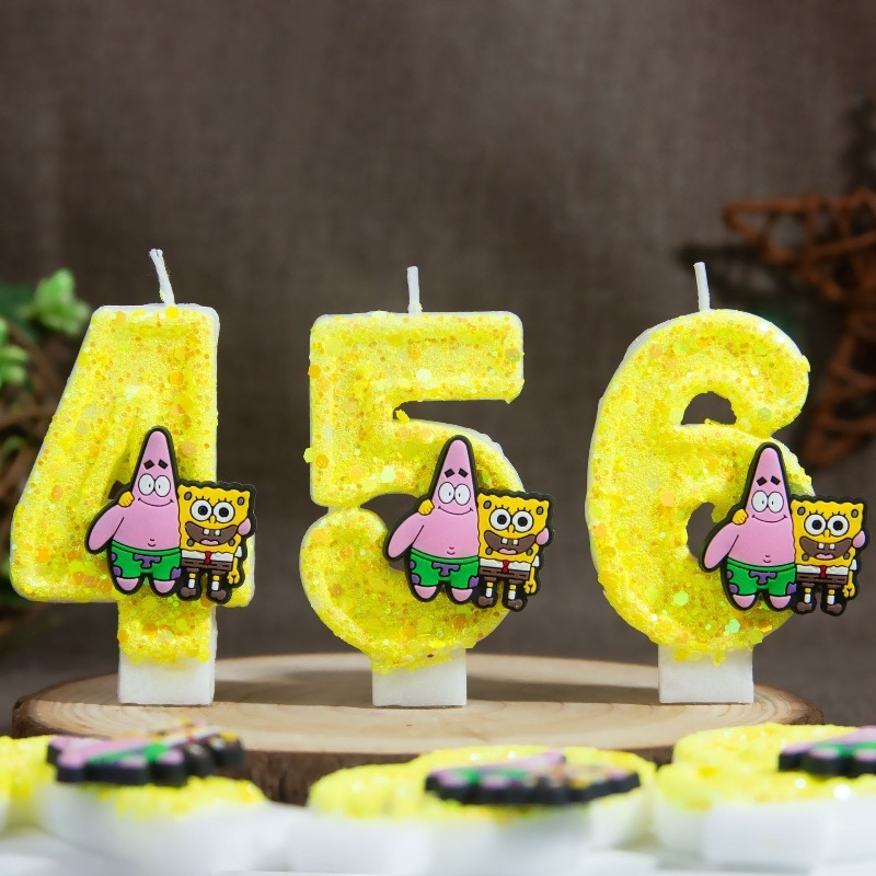 Bougies d'anniversaire en form - Silk Candle avis et prix