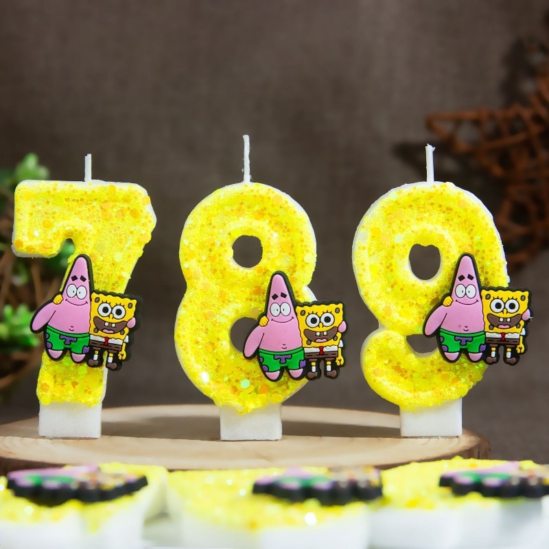 Bougies d'anniversaire en form - Silk Candle avis et prix