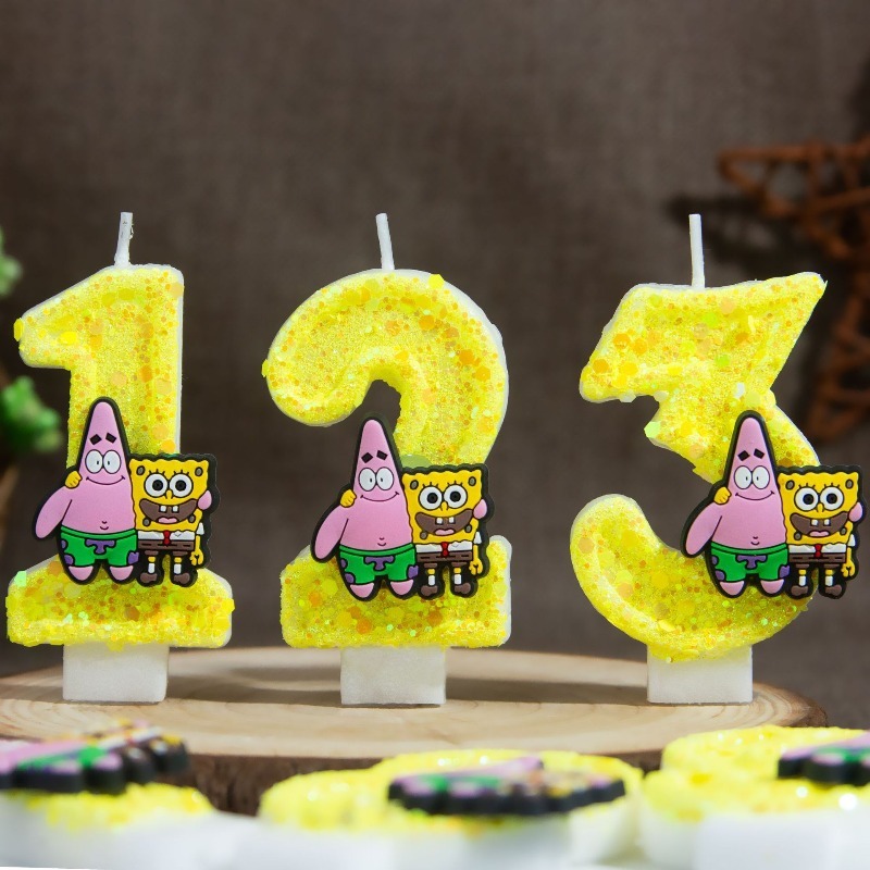 Bougies d'anniversaire en form - Silk Candle avis et prix