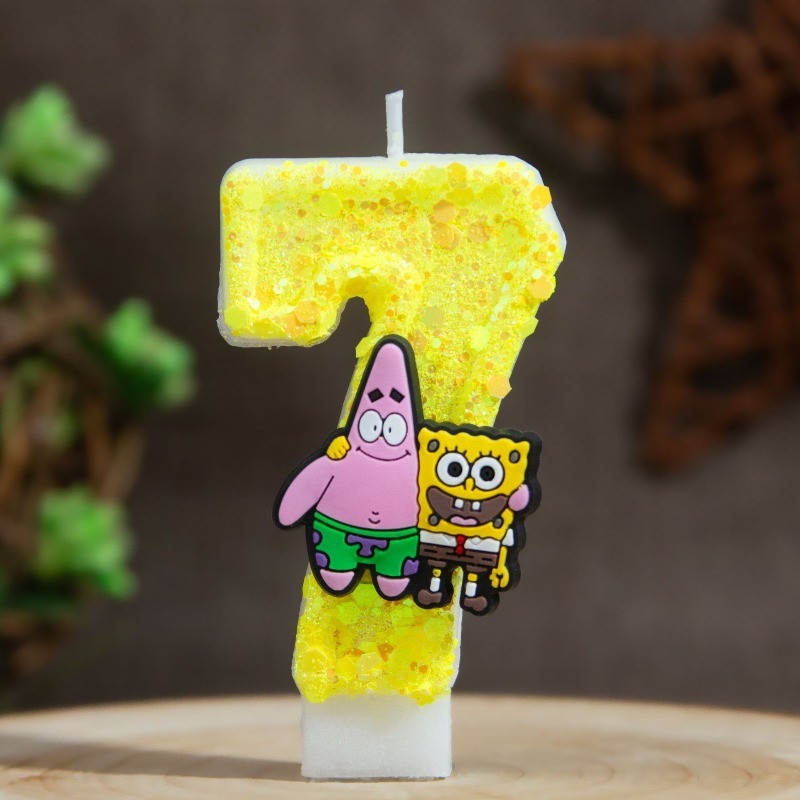 Bougies d'anniversaire en form - Silk Candle avis et prix