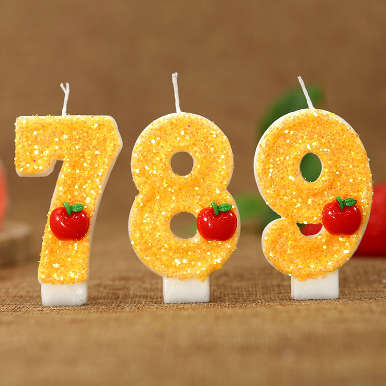 Bougie d'anniversaire numériqu - Paraffin Wax avis et prix