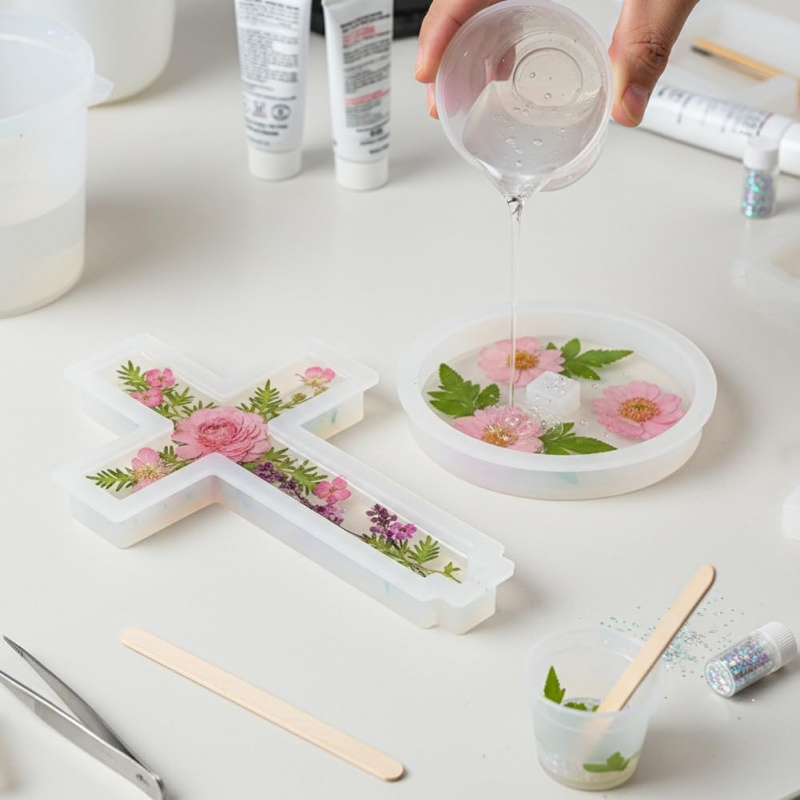 Deux moules en silicone avec u - Candle Containers avis et prix