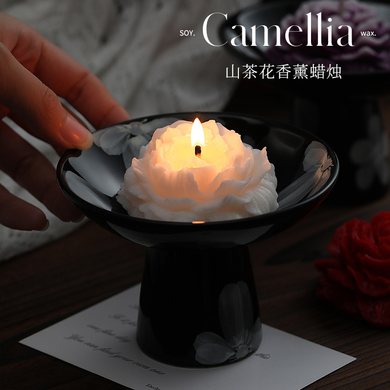 Bougies parfumées camélia, sim - Soy Wax avis et prix