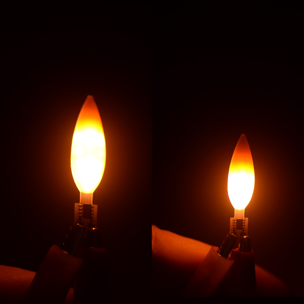 Lumière LED miniature à effet  - Candle Wick avis et prix