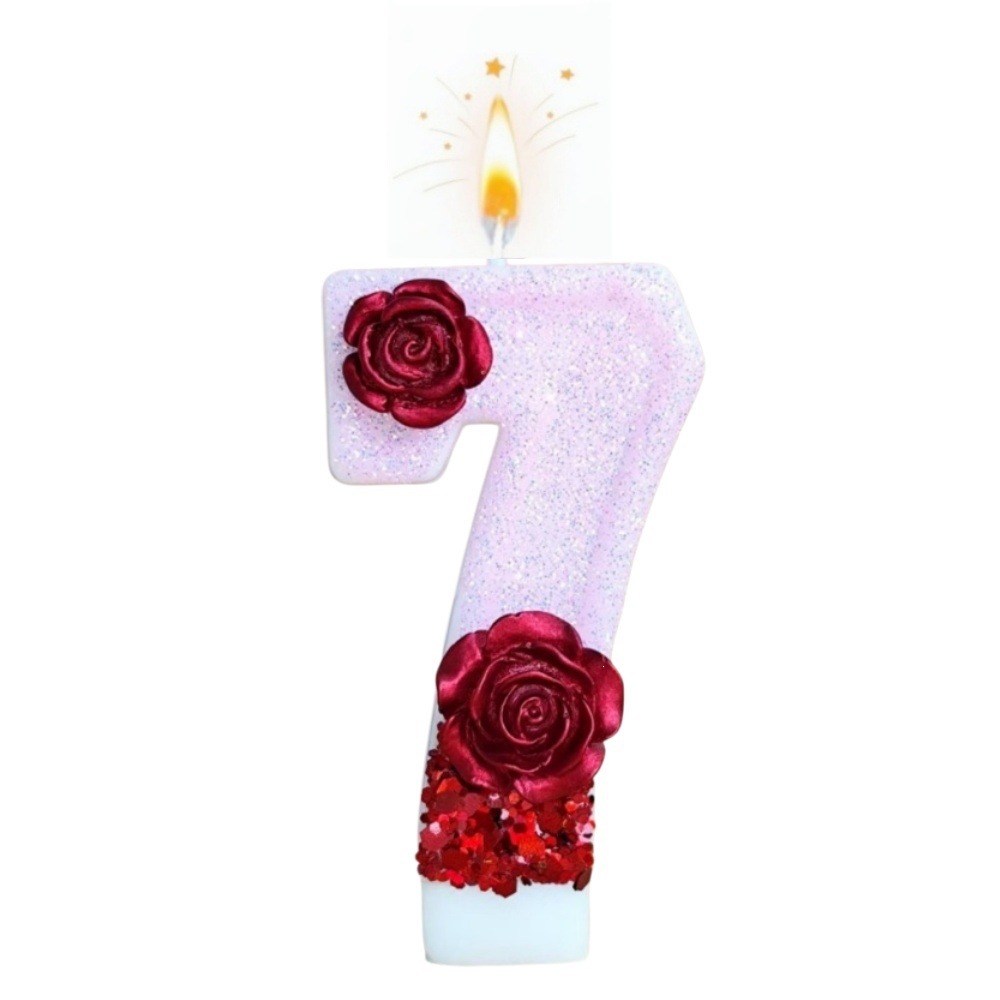 Bougie d'anniversaire en forme - Paraffin Wax avis et prix