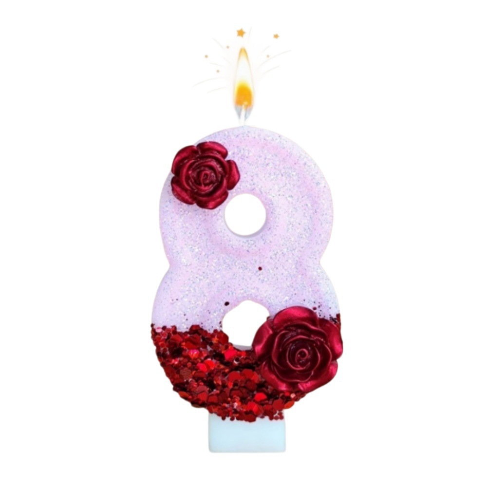 Bougie d'anniversaire en forme - Paraffin Wax avis et prix