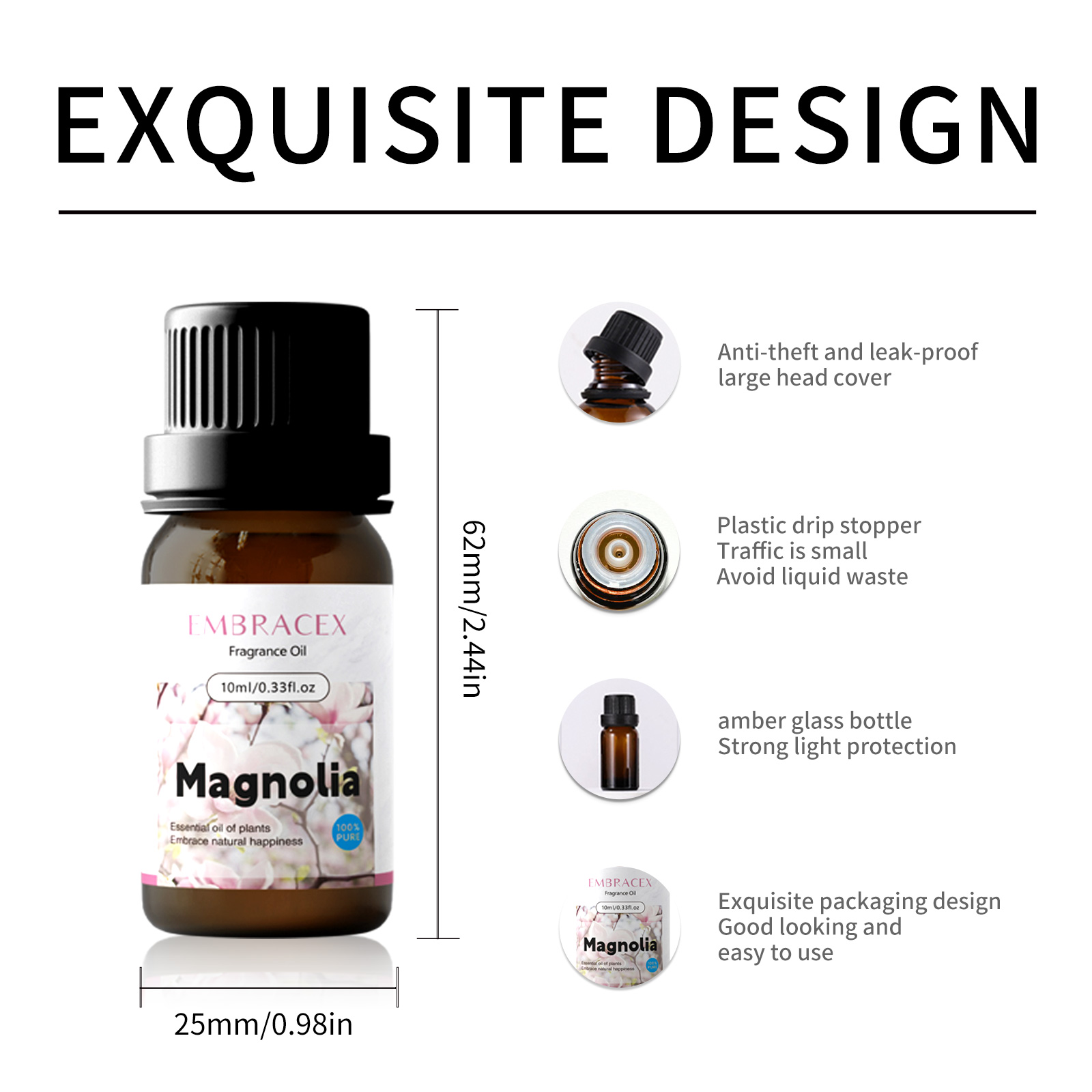 Huiles parfumées au magnolia 1 - Candle Fragrance avis et prix