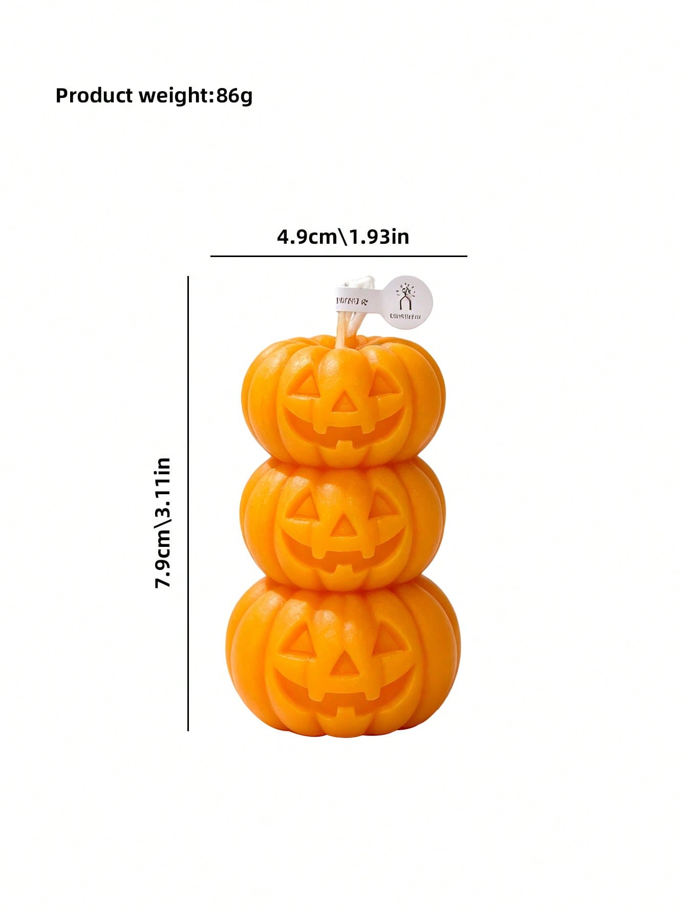 1 bougie d'Halloween en forme  - Candle Fragrance avis et prix