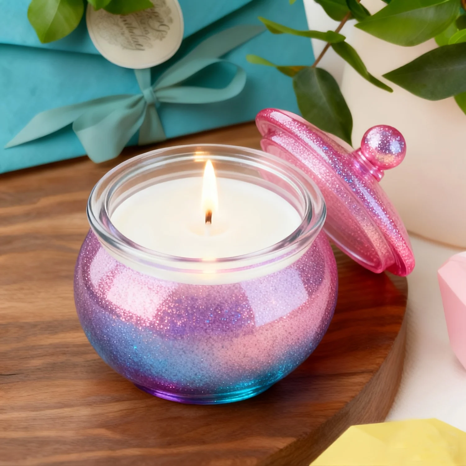 1 jeu de moules ronds en résin - Candle Containers avis et prix