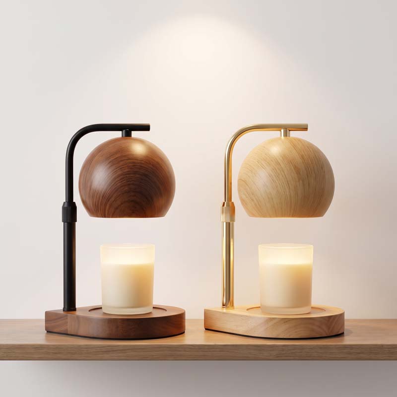 Lampe chauffe-bougie nordique  - Silk Candle avis et prix